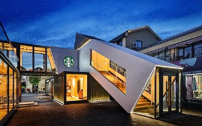 星巴克中国大陆首家、全球第40家集装箱咖啡店