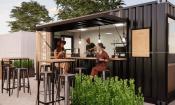网红集装箱咖啡馆—一个集装箱就是一家店，新型餐饮模式