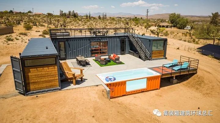 爱好人士将荒漠美景打造成特色度假屋蹿红Airbnb迅速成为当地的打卡热点！| 集装箱度假屋