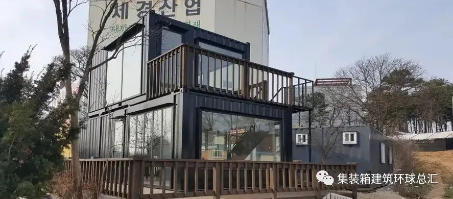 韩国Aum Cafe集装箱咖啡馆：创意与可持续性的完美结合丨集装箱咖啡馆